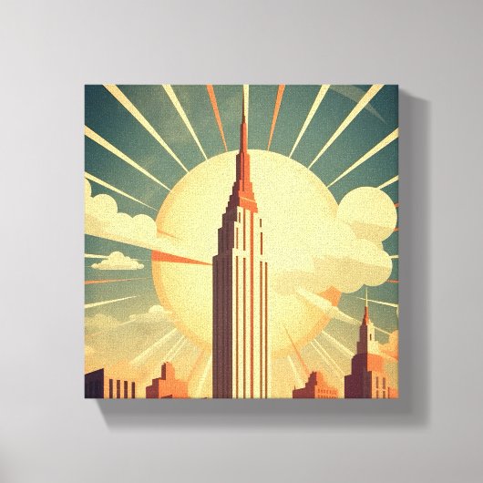 Hightower Sunrise キャンバスプリント (正面)