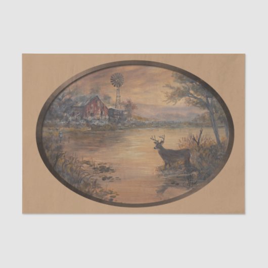 Highway Pond Oval 薄葉紙 (正面)