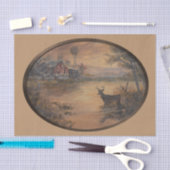 Highway Pond Oval 薄葉紙 (クラフト)