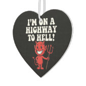 Highway to Hell カーエアーフレッシュナー (左)
