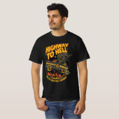 Highway to Hell Boys & Girls New Halloween 2023 Tシャツ (正面フル)