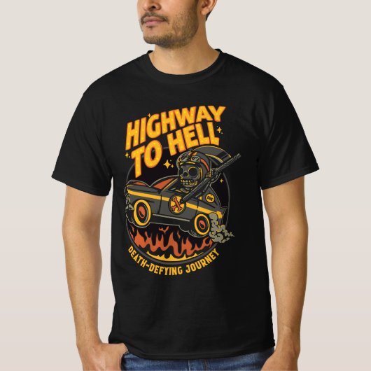 Highway to Hell Boys & Girls New Halloween 2023 Tシャツ (正面)