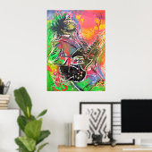 Highway to hell - the feel of music by RobSky ポスター (ホームオフィス)