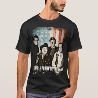 Highwaymenバンドにフラグを立てる35年記念ギフト Tシャツ