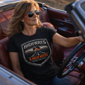 Highways & High Notes – Chrome Revival Tシャツ