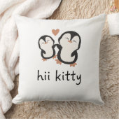 hii kitty cute pillowcase クッション (ブランケット)