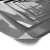 Hiiiiiiiiiiiiiii (BW) ポスター (角)