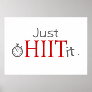 HIITのみ ポスター