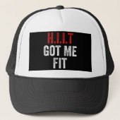 HIIT 得 Me Fit High Intensity Interval Training キャップ (正面)