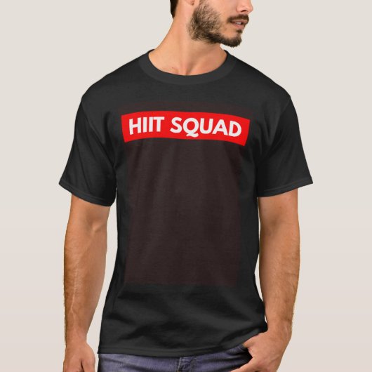 Hiit Squad   Gym Workout Tシャツ (正面)