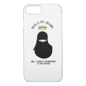 Hijabは私の王冠- NIQABのiPhone 7の場合です Case-Mate iPhoneケース (裏面)