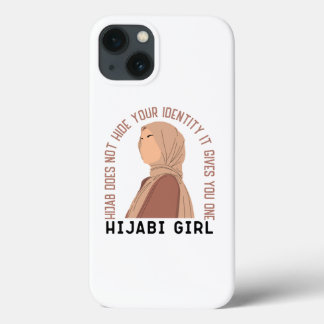 Hijabは自分のアイデンティティを隠さない – Hijabi Woman iPhone 13ケース