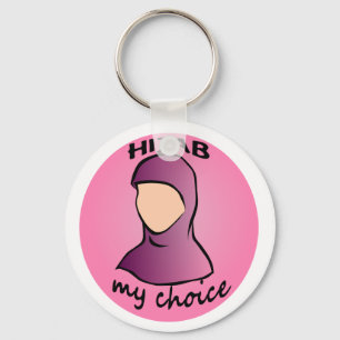 Hijab私の上等のキーホルダー キーホルダー