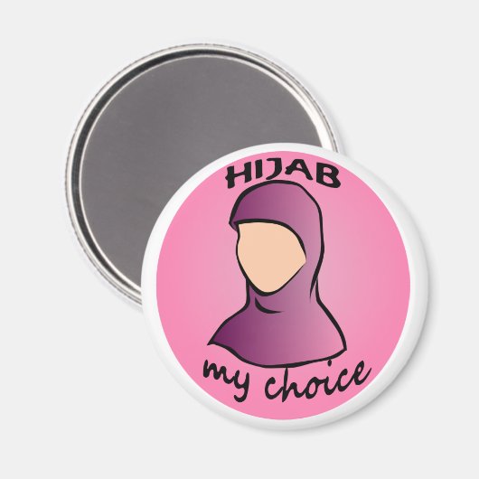 Hijab私の選択マグネット マグネット (正面/裏面)
