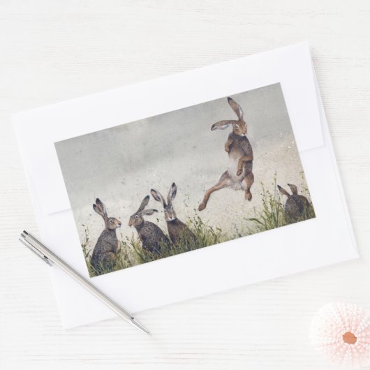 Hijinx 長方形シール (封筒)