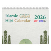 Hijri Calendar 2026 – With Islamic Hadithes カレンダー (カバー)