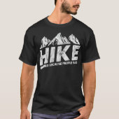 Hike Because People Suck Vintage  Tシャツ (正面)