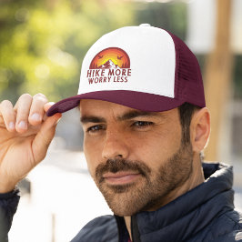 Hike More Worry Less, Hiking キャップ