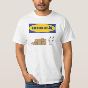 Hikeäのロゴ Tシャツ