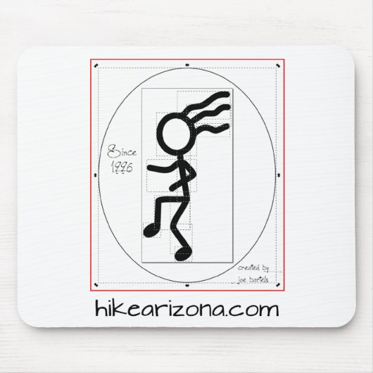 HikeArizona.COM - 1996年のマウスパッド以来 マウスパッド (正面)