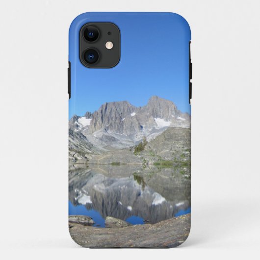 Hiker by Garnet Lake Banner Peak - John Muir Trail Case-Mate iPhoneケース (裏面)