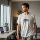 Hiker camping humor black tシャツ