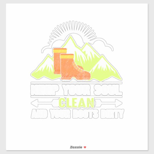 Hiking 保 Your Soul Clean シール (シート)