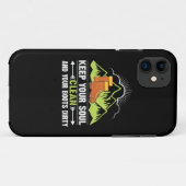 Hiking 保 Your Soul Clean Case-Mate iPhoneケース (裏面(横))