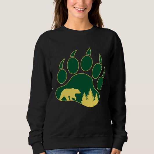 Hiking Bear Wear スウェットシャツ (正面)