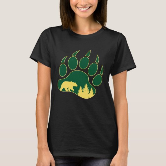Hiking Bear Wear Tシャツ (正面)