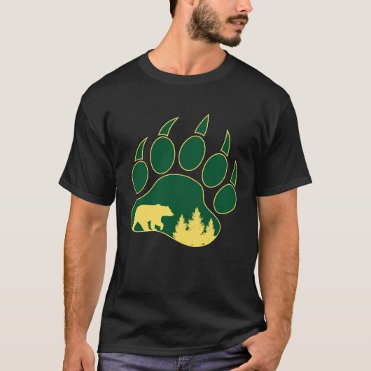 Hiking Bear Wear Tシャツ (正面)