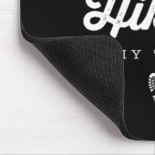 Hiking By Design Tee Company Uni-adults Hiking Is マウスパッド (コーナー)