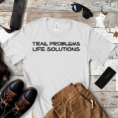 Hiking camping humor black tシャツ