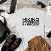 Hiking camping humor black tシャツ