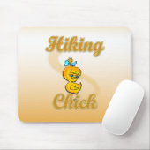 Hiking Chick マウスパッド (マウス)