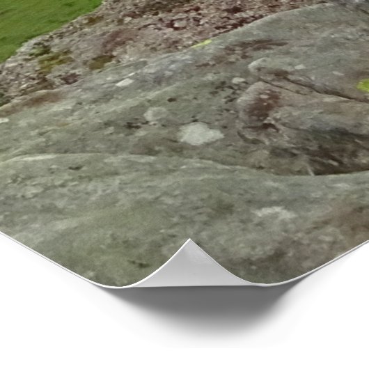 Hiking in the Pyrenees mountains ポスター (角)