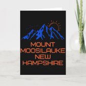 Hiking Mount Moosilauke New Hampshire Mountain Cli カード (正面)