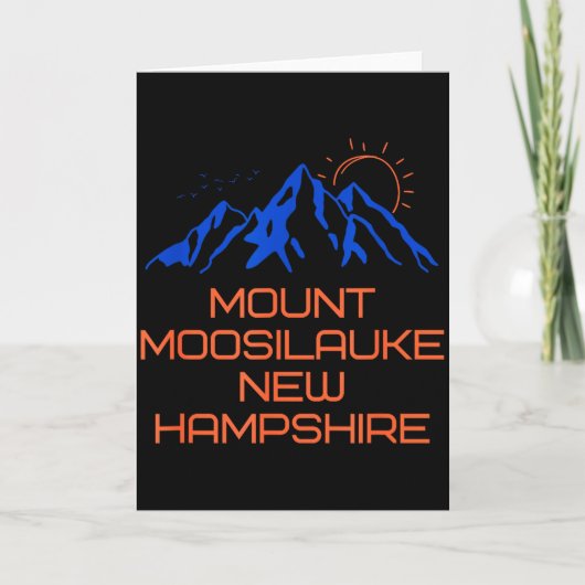 Hiking Mount Moosilauke New Hampshire Mountain Cli カード (正面)