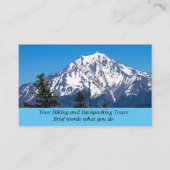 Hiking Oceania、3.54インチx 2.165インチの名刺 名刺 (正面)