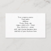 Hiking Oceania、3.54インチx 2.165インチの名刺 名刺 (裏面)