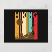 Hiking Retro Hiking ポストカード (正面)