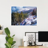 Hiking the Lakes Basin ポスター (ホームオフィス)