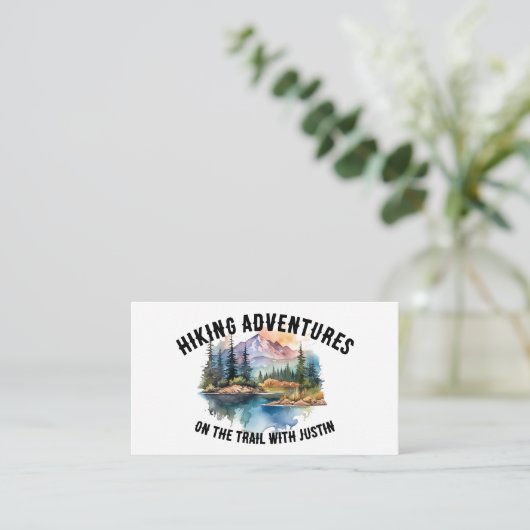 Hiking Trail Guide 名刺 (スタンド正面)