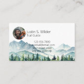 Hiking Trail Guide 名刺 (裏面)