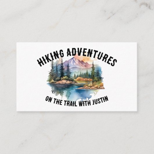 Hiking Trail Guide 名刺 (正面)