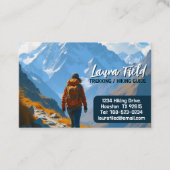 Hiking Trekking Guide 名刺 (正面)