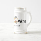HikingViking Homebrewステイン ビールジョッキ (正面右)