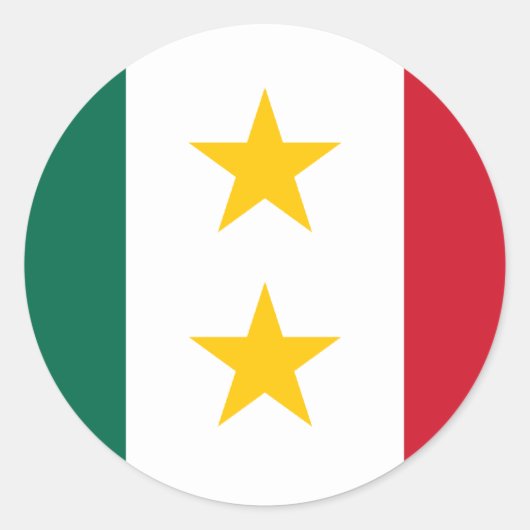 hila y tejas（メキシコ） ラウンドシール (正面)