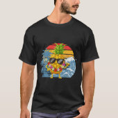 Hilarious Aloha Hawaiian Pineapple Sign Hawaii Sha Tシャツ (正面)