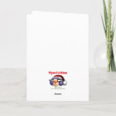 Hilarious Christmas Humor Greeting Card シーズンカード (裏面)